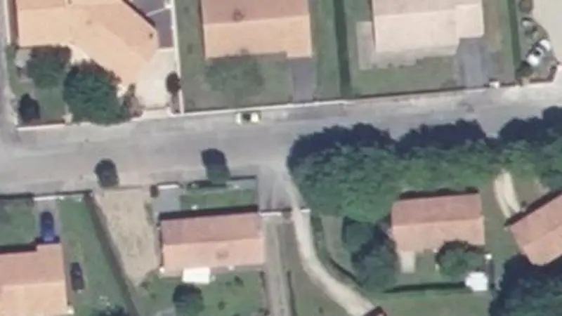 Vue aérienne du spot Pôle sportif