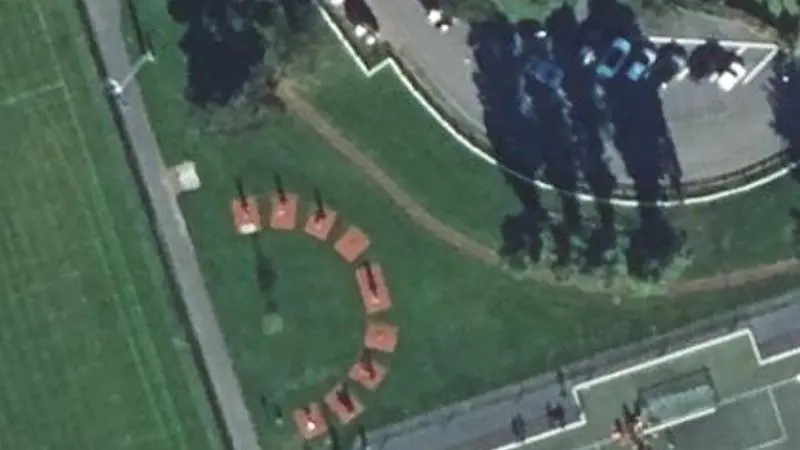 Vue aérienne du spot Stade Leo Lagrange, Rue Denis Cordonnier