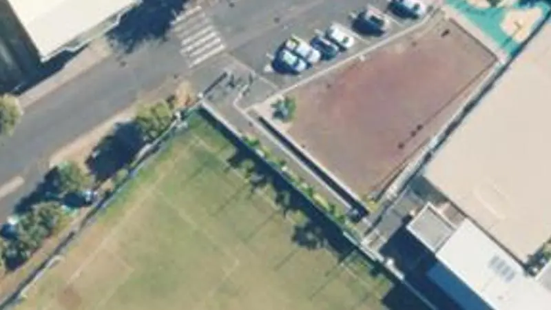 Vue aérienne du spot Complexe Valentin Abral