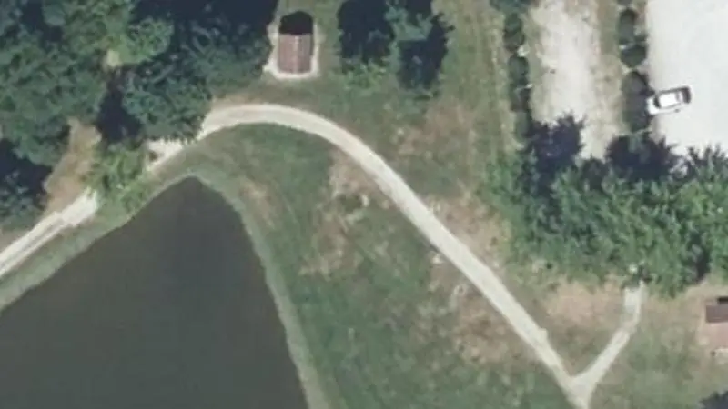 Vue aérienne du spot Parcours sportif Le Crapa