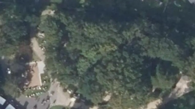 Vue aérienne du spot Parc Chevassu