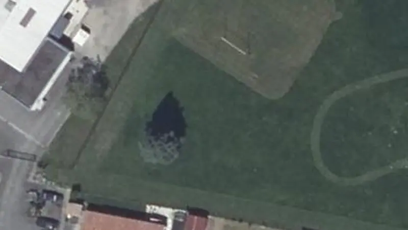 Vue aérienne du spot Complexe Sportif Claude Casse