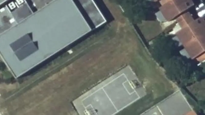 Vue aérienne du spot Complexe Sportif Brianna Vidé