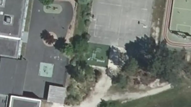 Vue aérienne du spot Parcs des Sports et de Loisirs Colette Besson