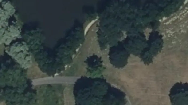 Vue aérienne du spot Barre d'appuis faciaux
