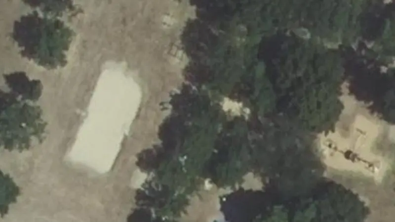 Vue aérienne du spot Espace de loisirs des Varennes