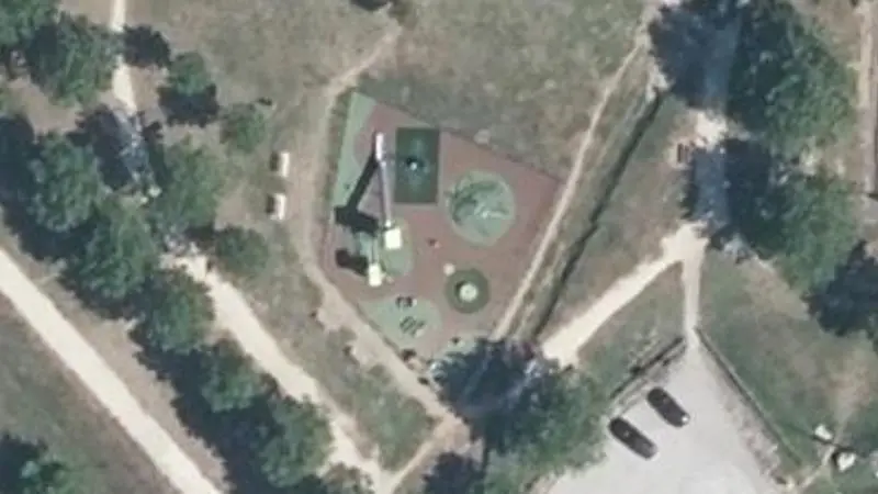Vue aérienne du spot Espace Fromiga