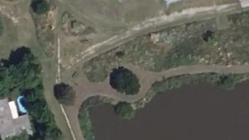 Vue aérienne du spot Parc de Loisirs de Kergougnec