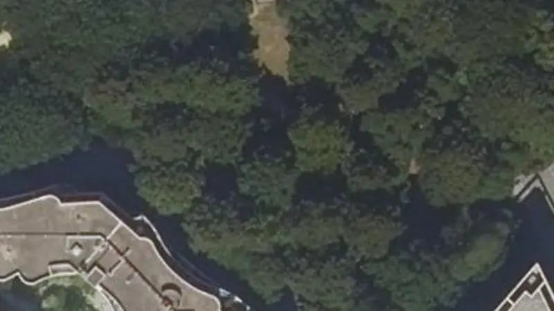 Vue aérienne du spot La presse horizontale