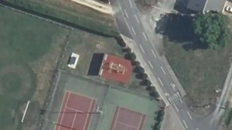 Vue aérienne du spot Stade Maurice Raffault