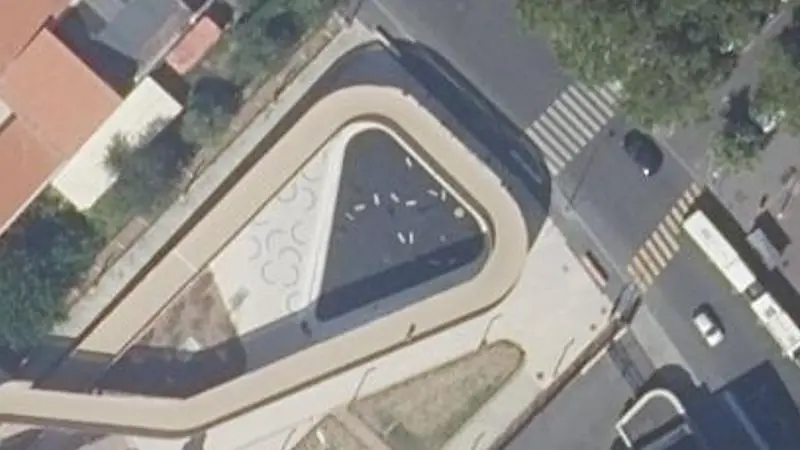 Vue aérienne du spot Square des Francs-Moisins