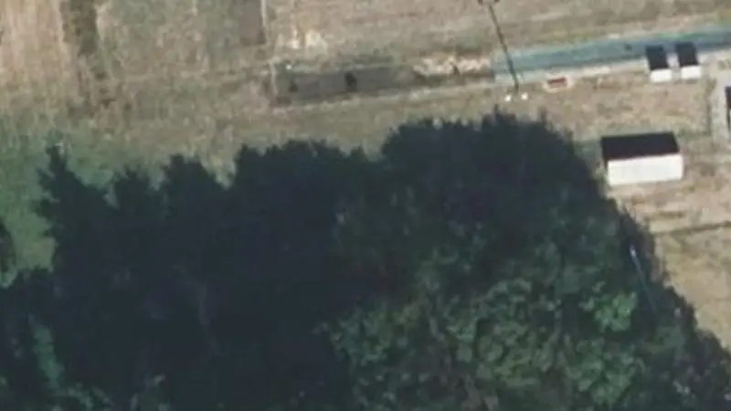 Vue aérienne du spot Piscine Communautaire