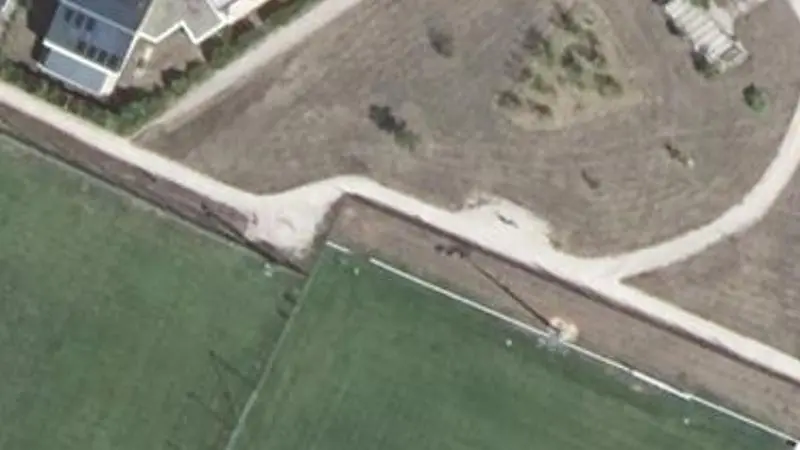 Vue aérienne du spot Espace Sportif Georges Bru, Puech Guilhem