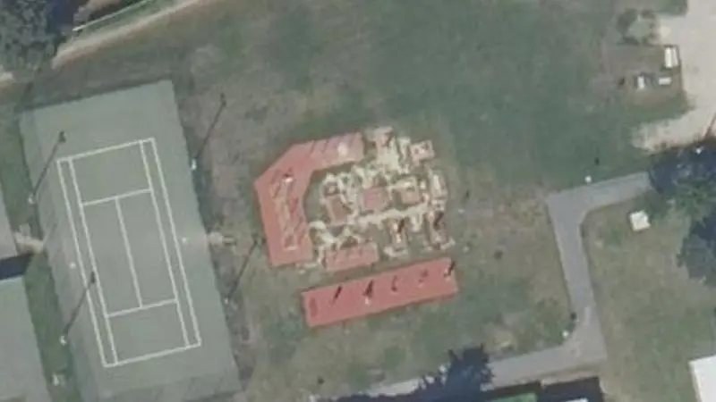 Vue aérienne du spot Complexe Sportif Roger-Freville
