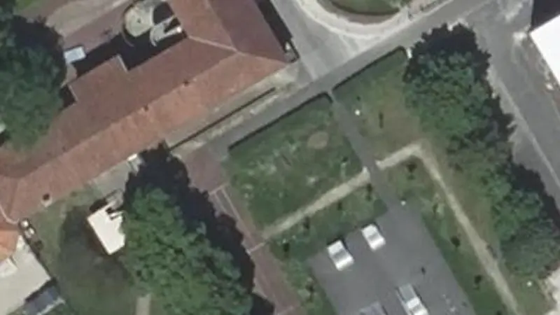 Vue aérienne du spot Espace Paul Langevin