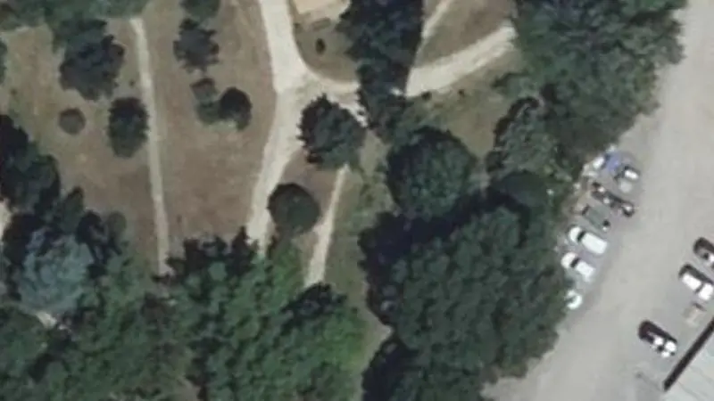 Vue aérienne du spot Parc de Drouille