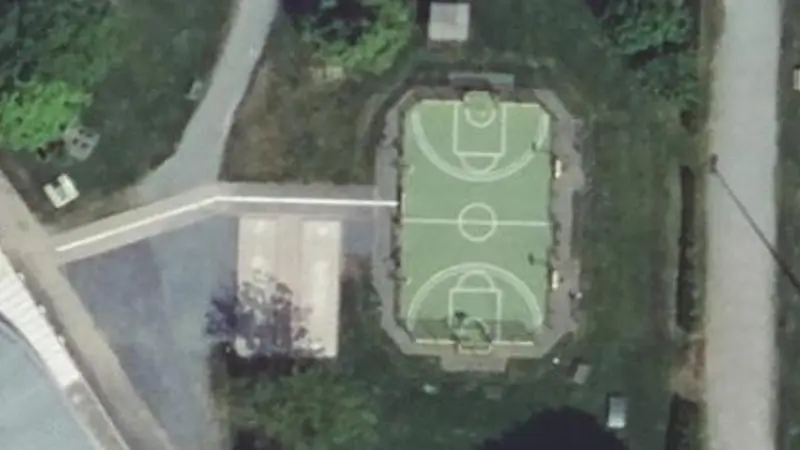 Vue aérienne du spot Complexe Sportif Universitaire J.Savoye