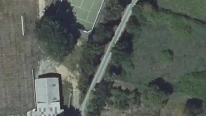 Vue aérienne du spot Terrain des sports