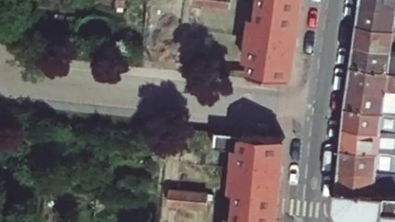Vue aérienne du spot Allée des Tilleuls