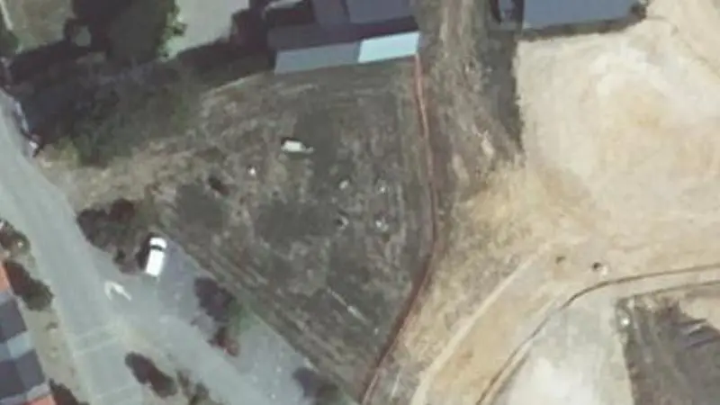 Vue aérienne du spot Street workout Beaulieu-sur-Oudon, Rue de Bretagne