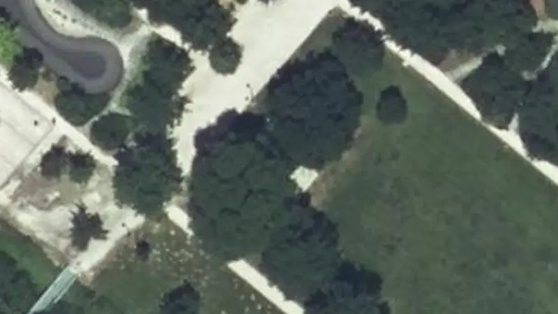Vue aérienne du spot Jardin de Vidailhan
