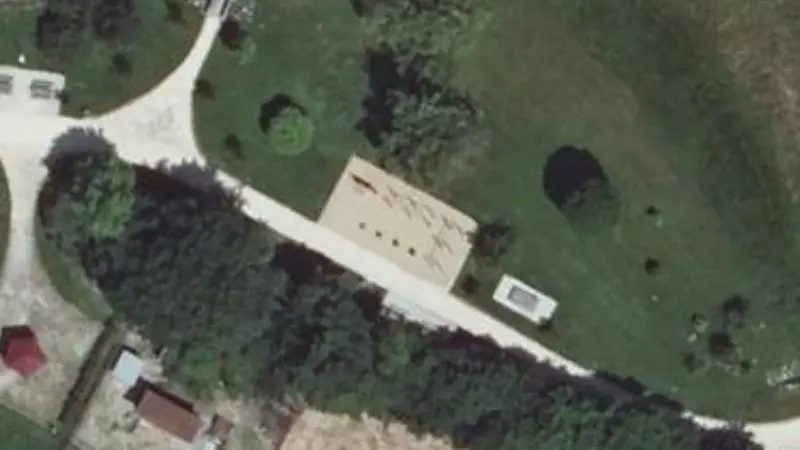 Vue aérienne du spot Jardin de Pontus