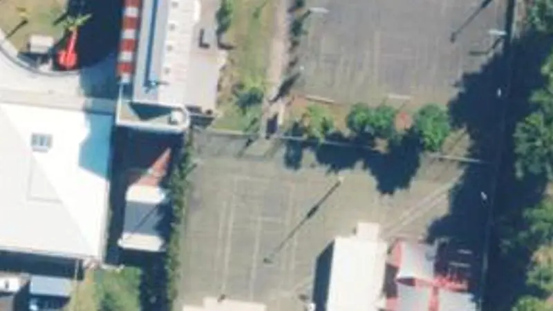Vue aérienne du spot CREPS de La Réunion - Site de Saint-Denis