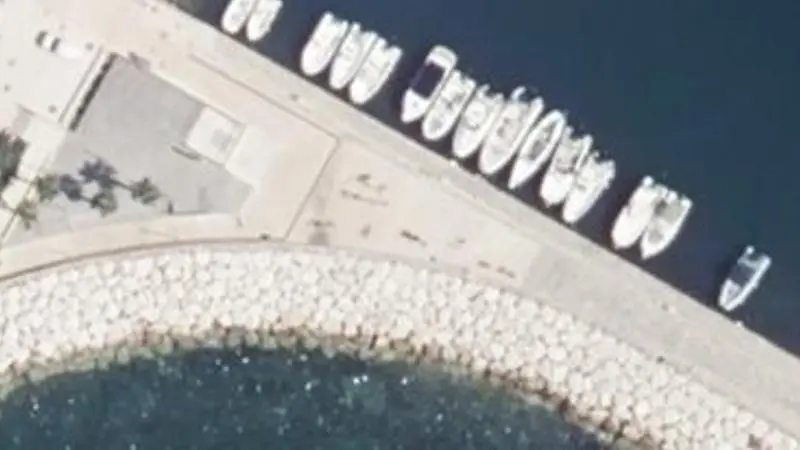 Vue aérienne du spot Agrès Sportifs du Quai Wilson
