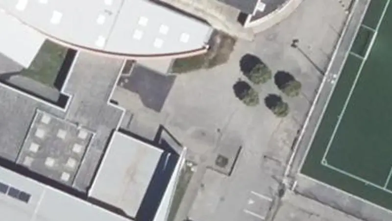 Vue aérienne du spot Centre Sportif Universitaire