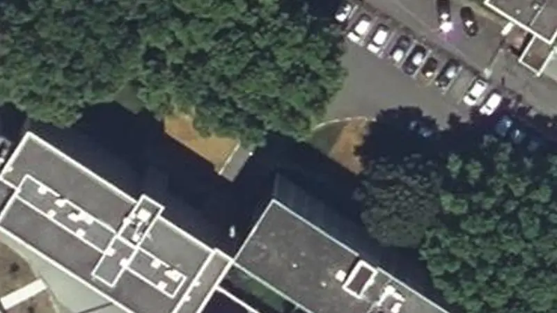Vue aérienne du spot Piscine Chapou