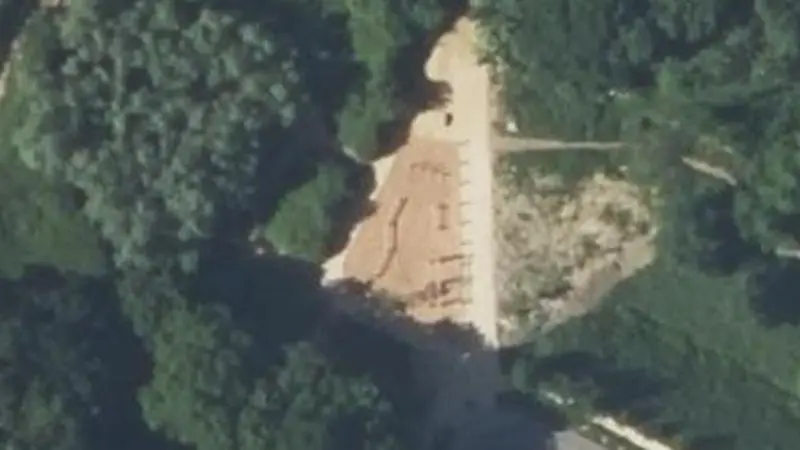 Vue aérienne du spot Le Bois Hue