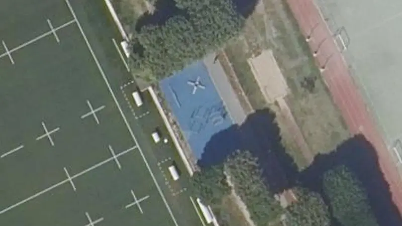 Vue aérienne du spot Centre Sportif Georges Carpentier