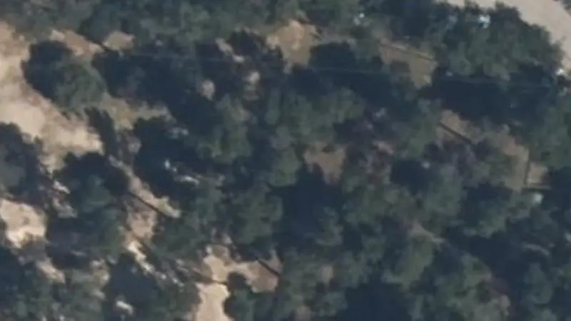 Vue aérienne du spot COSEC Raymond Martin, Avenue Raymond Martin, barres parallèles