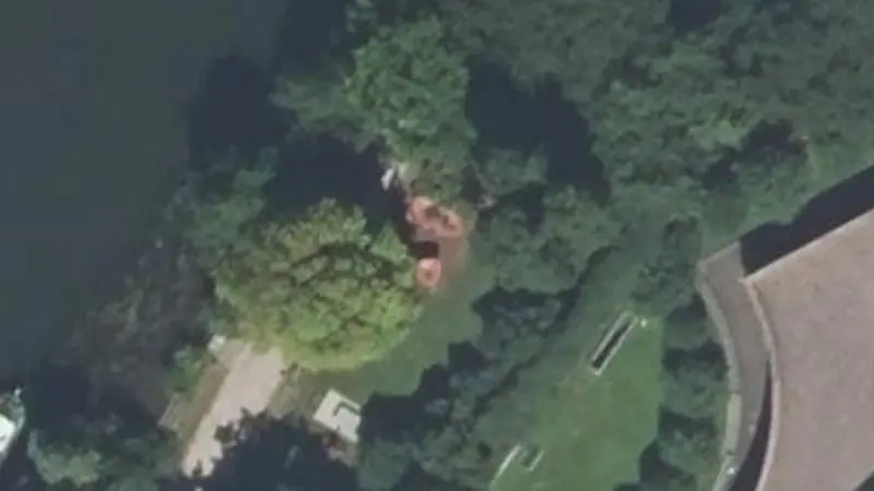 Vue aérienne du spot Aire d'agrès hôtel du département