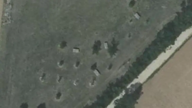 Vue aérienne du spot Plaine de la Chênaie