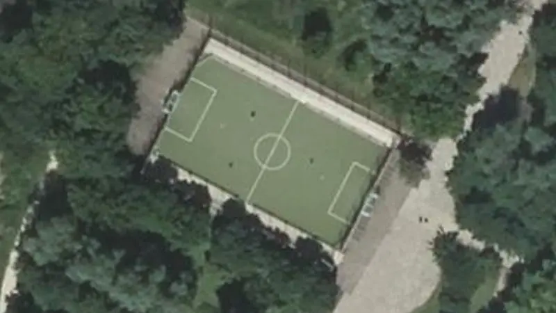 Vue aérienne du spot City Stade Parc aux Angéliques