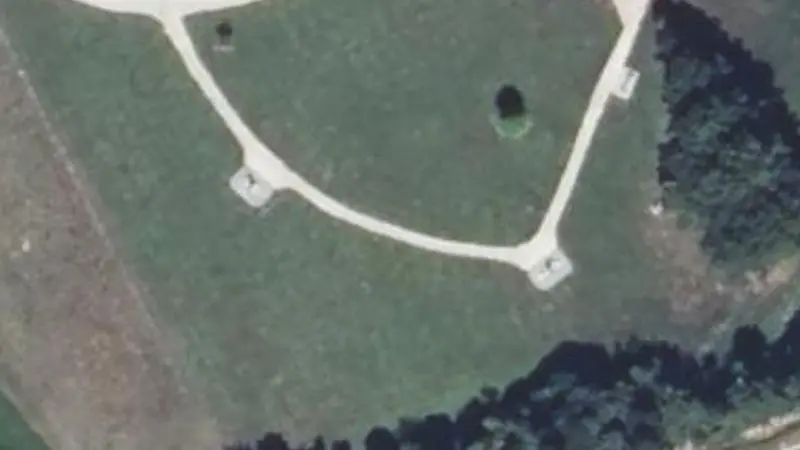 Vue aérienne du spot Parc du Granier, Chemin de l’Epitel