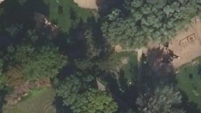 Vue aérienne du spot Parc des Célestins