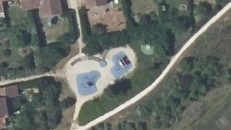Vue aérienne du spot Bassins de rétention et d'infiltration des eaux pluviales Vallée Mouton
