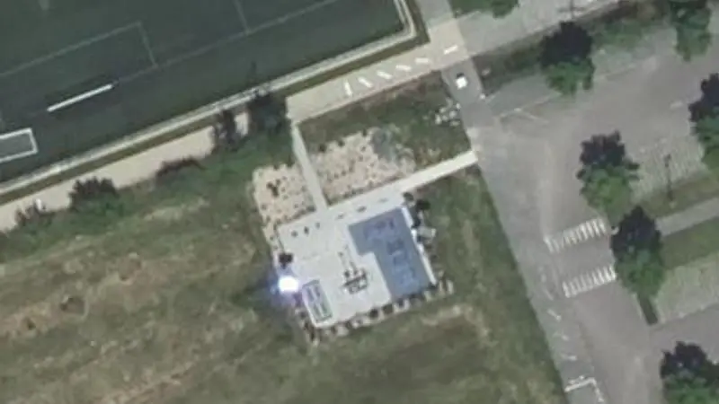 Vue aérienne du spot Université de Bordeaux - Plaine des sports Monadey