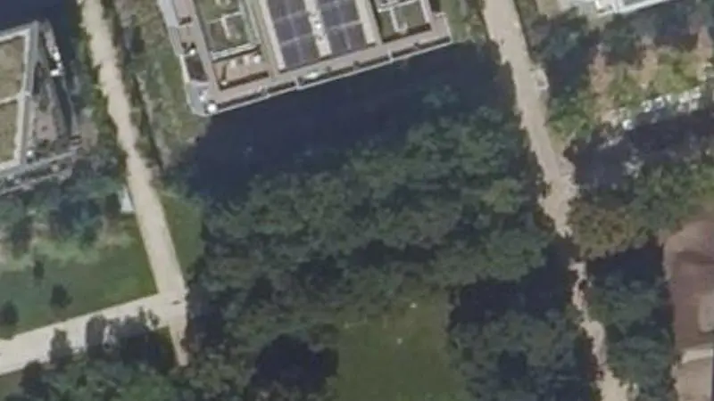 Vue aérienne du spot Jardin Laure Albin Guillot