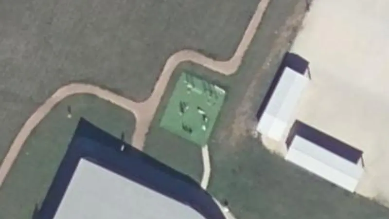 Vue aérienne du spot Complexe Sportif des Cortots