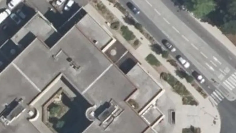 Vue aérienne du spot Mutuelle de france unie