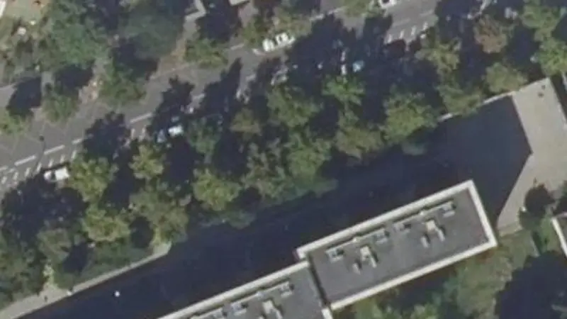 Vue aérienne du spot Jardin Clara-Zetkin, Avenue Boutroux