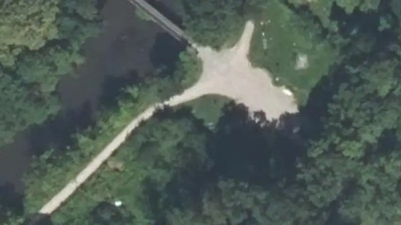 Vue aérienne du spot Aire d'agrès Kriegstor