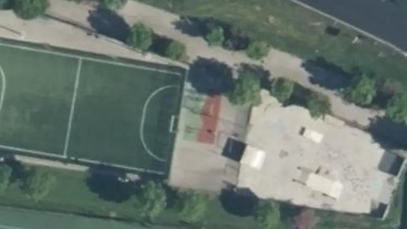 Vue aérienne du spot Complexe Sportif Maurice David
