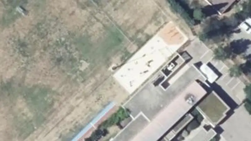 Vue aérienne du spot Espace de loisirs La Trobada