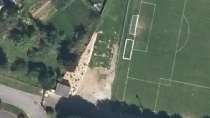 Vue aérienne du spot Complexe sportif Roger Michel