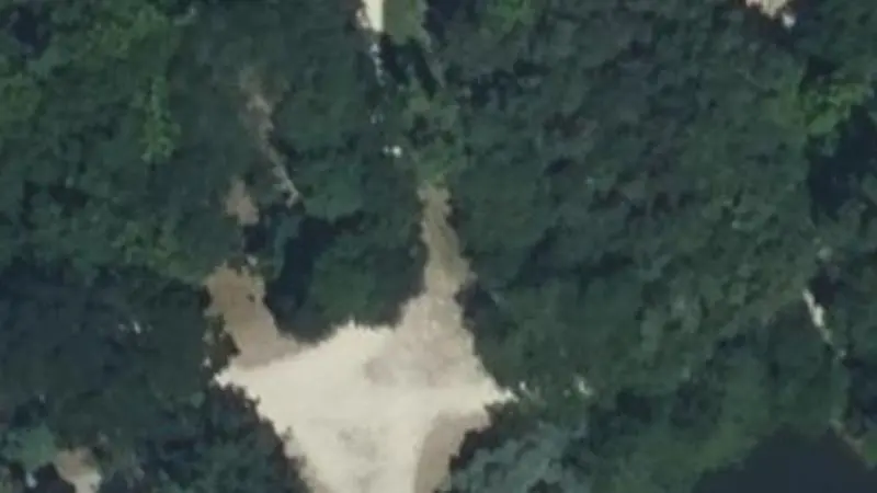 Vue aérienne du spot Parc de Loisirs de la Sablière, Chemin de l'été, barre fixe