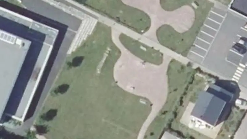 Vue aérienne du spot Parc de la Vallée
